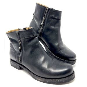 Frye Double Zip Ankle Booties - Size 7